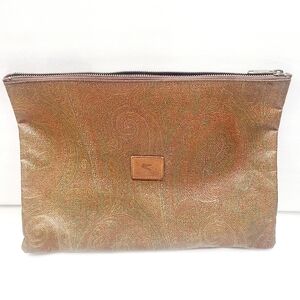 Etro Leather Clutch Bag